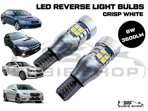 2 X LED Reverse Light Bulb Lamp Kit For 05 - 19 Subaru Liberty Gen4 Gen5 Legacy