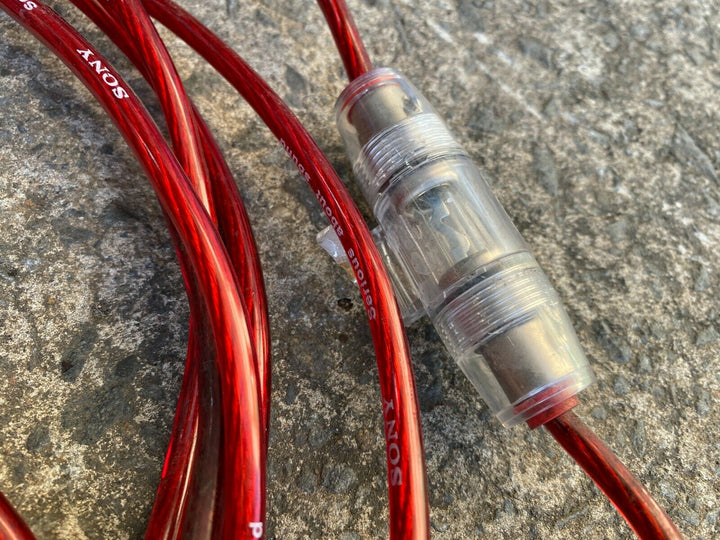 SONY Sub Amp Amplifier Car Audio Unit Stereo Speaker Fuse Earth RCA Wiring Kit