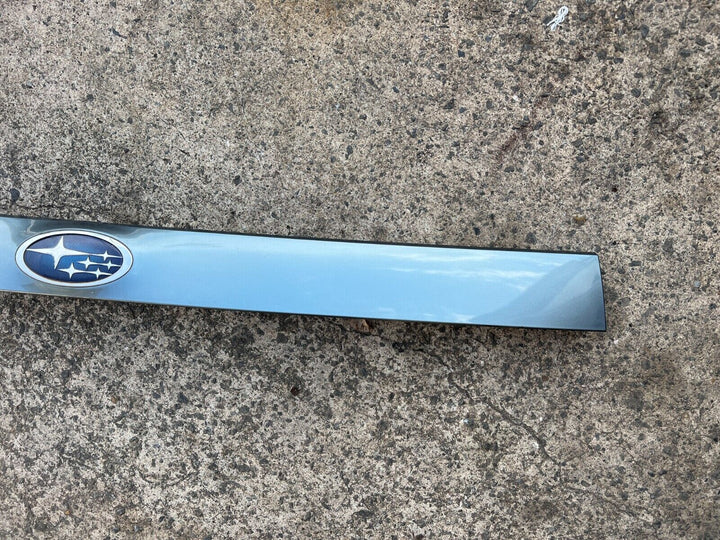 Subaru Forester 2008 - 12 X XT SH Rear Tailgate Boot Garnish Trim Cover Blue C1F