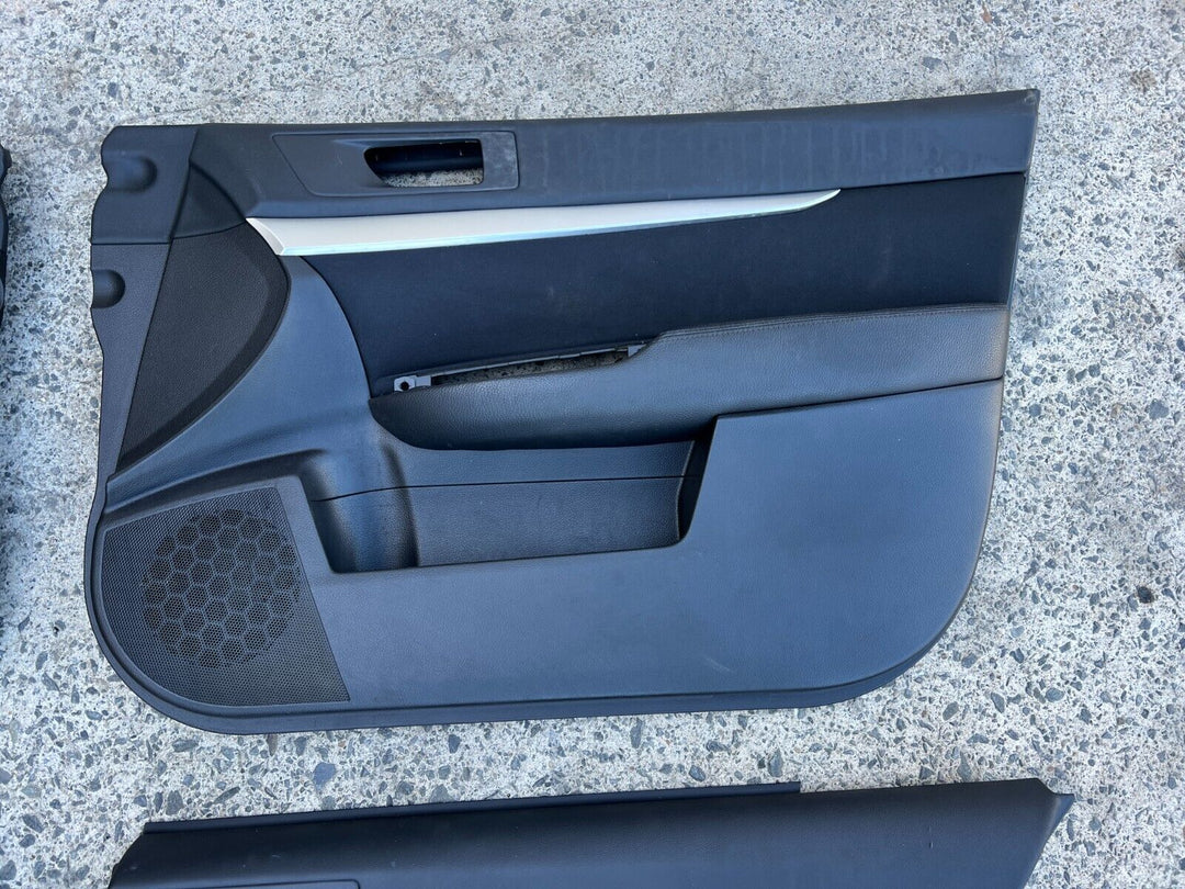 Genuine Subaru Liberty 2009 - 12 Gen 5 Cloth Type Door Trims Cards Set of 4
