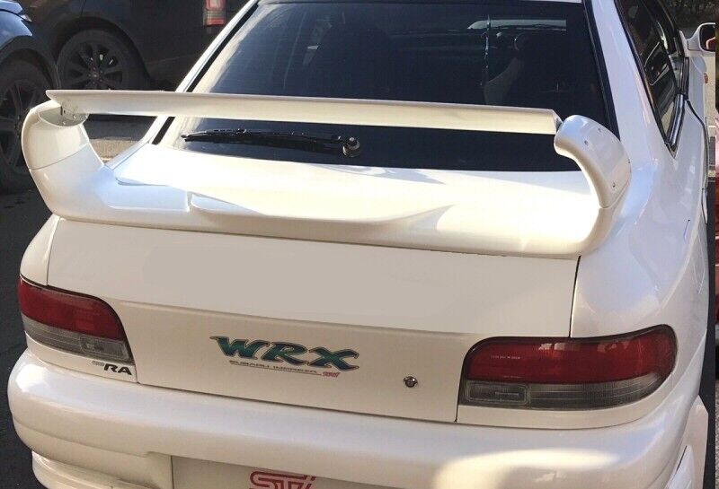 NEW Genuine Subaru Impreza 99 WRX GC8 RA STI Rear Boot Lid Decal Stick ...