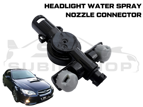 Headlight Washer Cap Water Jet Nozzle For 06 - 09 Subaru Liberty Outback Spec B