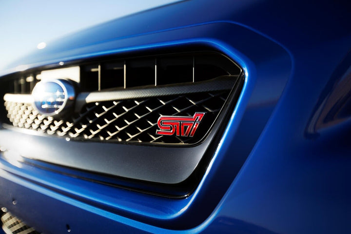 NEW OEM Genuine JDM Subaru WRX STi VA Red 2015-18 Front Grille Badge Logo Emblem