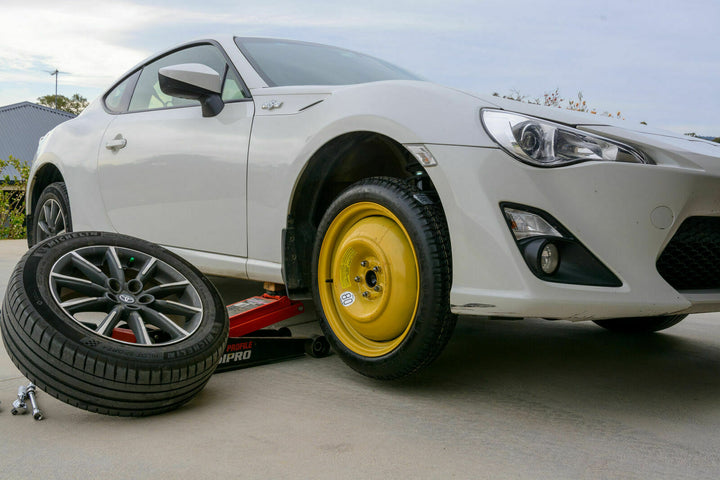 OEM Subaru BRZ STi Toyota 86 Spare Wheel Tyre 17" Space Saver + Jack Tool Kit