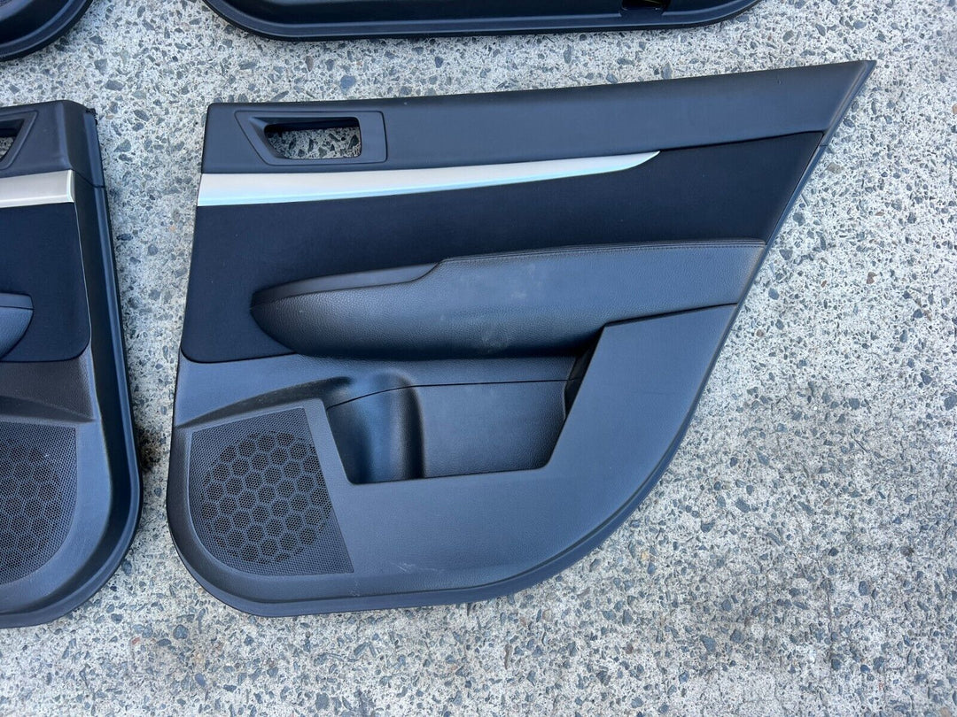 Genuine Subaru Liberty 2009 - 12 Gen 5 Cloth Type Door Trims Cards Set of 4