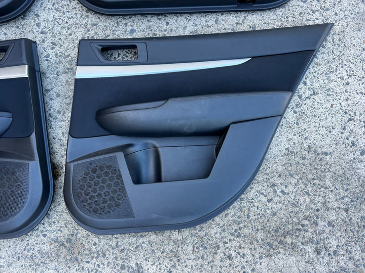 Genuine Subaru Liberty 2009 - 12 Gen 5 Cloth Type Door Trims Cards Set of 4