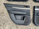 Subaru Liberty 09 - 14 Gen5 Leather Luxury Preset Type Door Trims Cards Set OEM