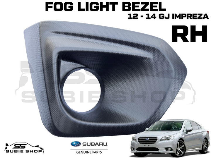 GENUINE Subaru Impreza GJ 14 - 16 Fog Light Cover Trim Surround Bezel RH OEM