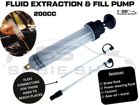 Auto Fluid Extraction Filler Pump Syringe Brake Coolant Power Steering Gear Oil