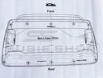 Universal Bonnet Scoop For Subaru Models Impreza Liberty Forester Outback BRZ XV
