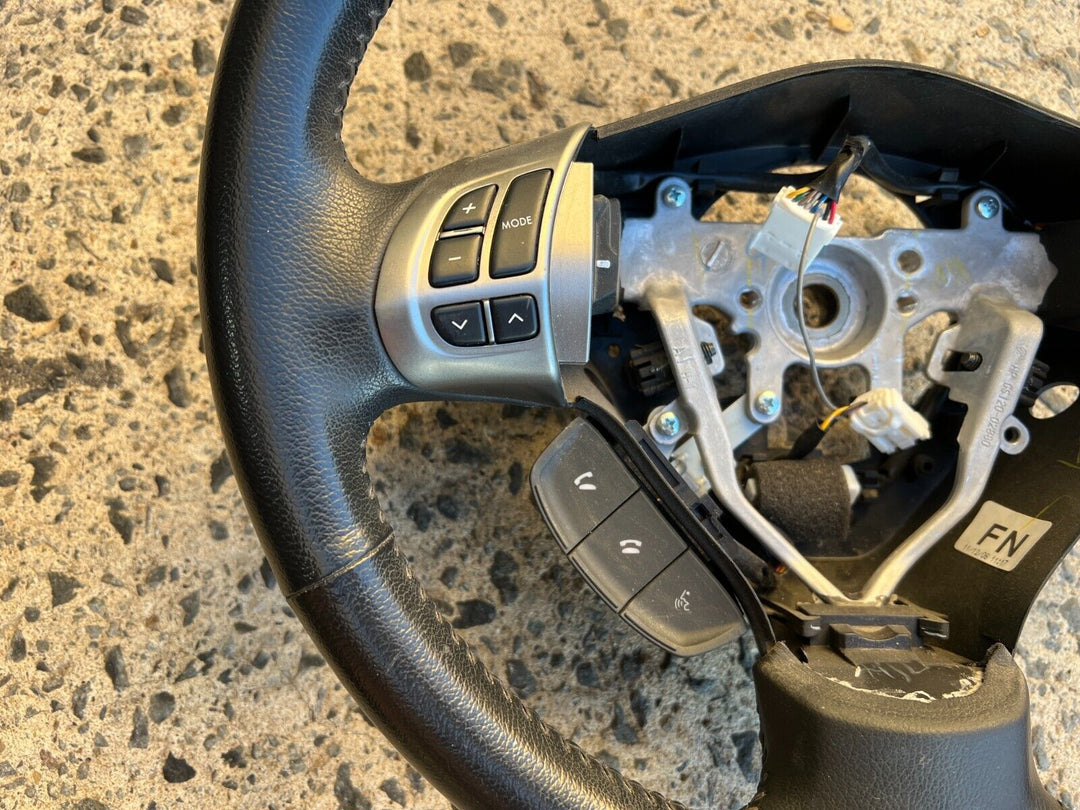 Subaru Forester 2008 -12 SH Black Leather Steering Wheel Cruise Control Buttons