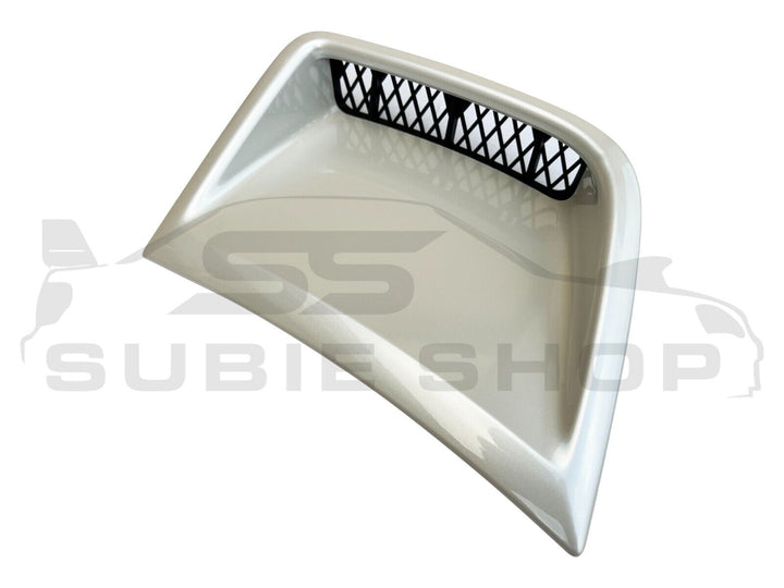 GENUINE Subaru Impreza 08-14 G3 WRX STi Front Bumper Side Vent Bezel White 37J