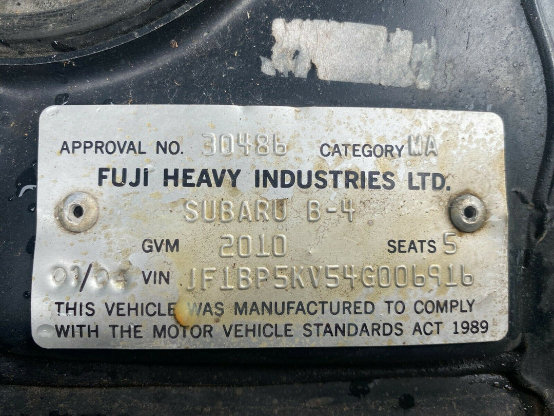 Subaru Liberty GT 03 - 06 Denso Computer ECU Engine Control Unit 22611AH131 8C