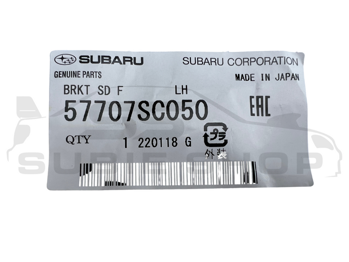 GENUINE Subaru Forester SH 08 - 12 Front Bumper Bar Bracket Slider Left LH L