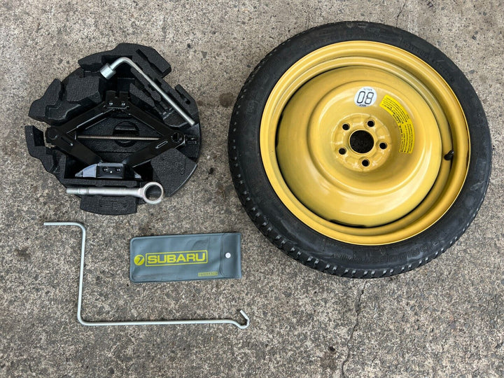 OEM Subaru BRZ STi Toyota 86 Spare Wheel Tyre 17" Space Saver + Jack Tool Kit B