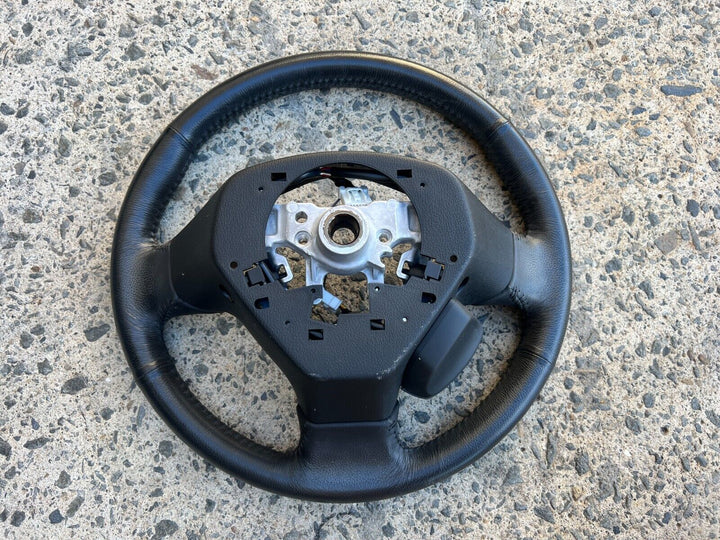 Subaru Forester 2008 -12 SH Black Leather Steering Wheel Cruise Control Buttons