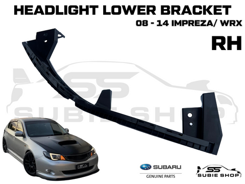 GENUINE Subaru Impreza / WRX 08 - 14 Front Headlight Bracket Right RH R
