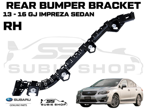 GENUINE Subaru Impreza GJ 13 - 16 Rear Bumper Bar Bracket Slider Right RH R OEM