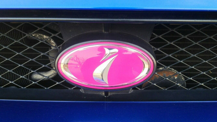NEW OEM Genuine JDM Subaru Impreza WRX STI 02-07 Pink Front Grille Badge Emblem