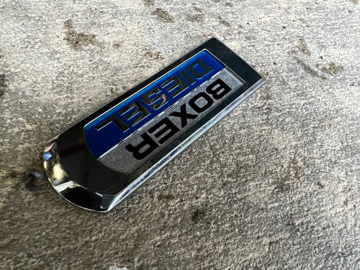 Subaru Forester Liberty Turbo Diesel 2010 Boxer Badge Logo Tailgate Decal Emblem