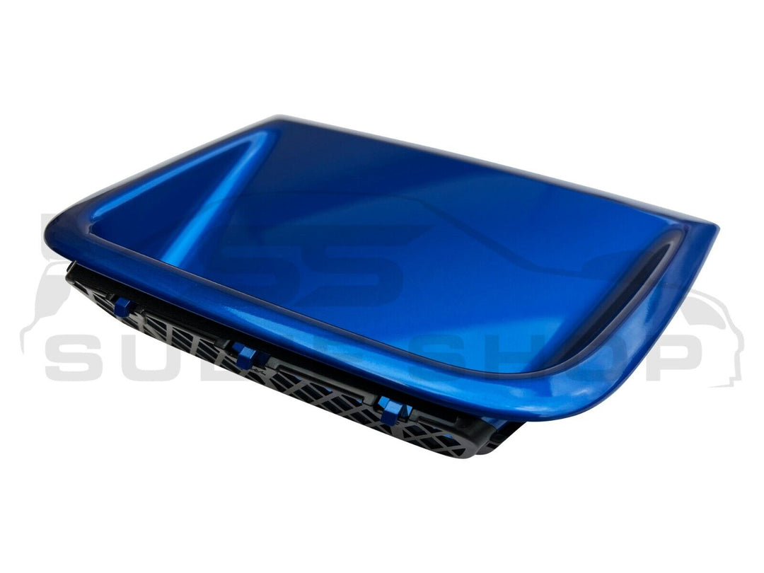 GENUINE Subaru Impreza 08 - 14 G3 WRX STi Front Bumper Side Vent Bezel Blue 02C