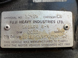 Subaru Liberty Outback 03 - 06 Gen 4 Door Foot Metal Scuff Panel Trim Set of 2