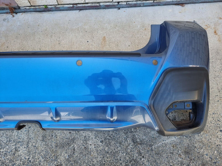 Genuine Subaru XV GT 17 - 21 Factory Rear Back Bumper Bar Cover Blue J8U Sensor