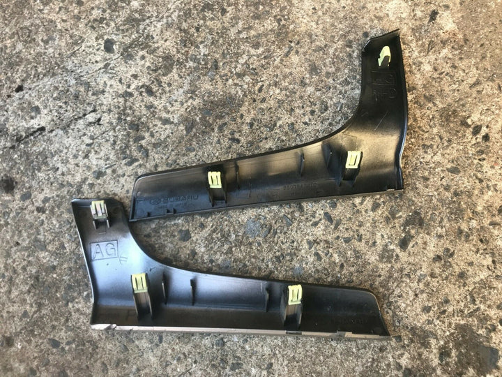 Subaru Liberty Outback Gen 4 06 - 09 Center Console Silver Dash Side Trim Set