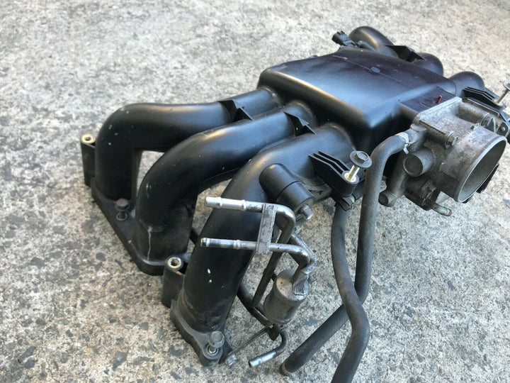 Subaru Outback Wagon Gen 4 2003 - 2009 H6 Engine Inlet Manifold Throttle Body 2