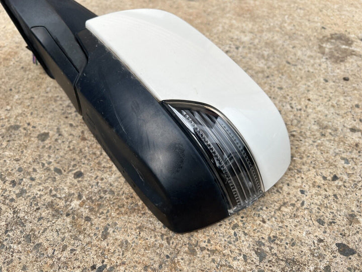 Subaru Liberty GEN 5 Outback 09 - 14 Passenger Wing Side Mirror Left White 37J L