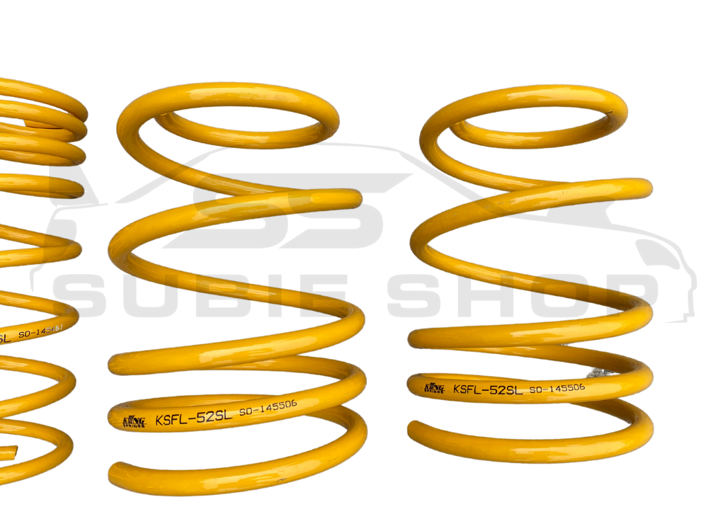 Subaru Spring Front + Rear Super Low Coil Lowered KING SPRINGS For 08 - 12 GH Subaru ...