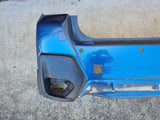 Genuine Subaru XV GT 17 - 21 Factory Rear Back Bumper Bar Cover Blue J8U Sensor