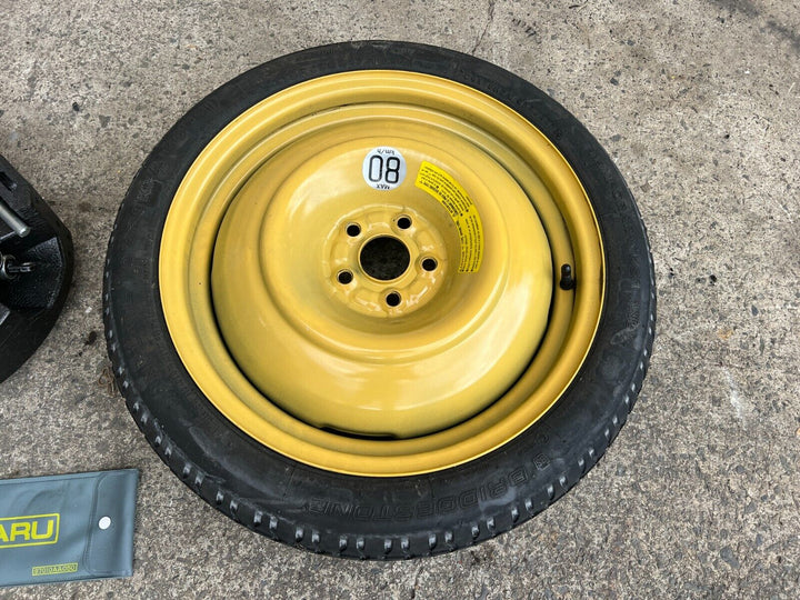 OEM Subaru BRZ STi Toyota 86 Spare Wheel Tyre 17" Space Saver + Jack Tool Kit B