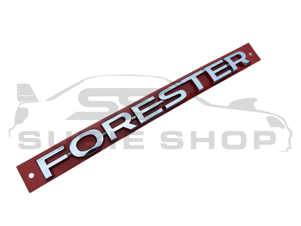NEW Genuine JDM Subaru Forester SJ 2015 - 18 Tailgate Letters Badge De ...