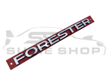 NEW Genuine JDM Subaru Forester SJ 2015 - 18 Tailgate Letters Badge Decal Emblem