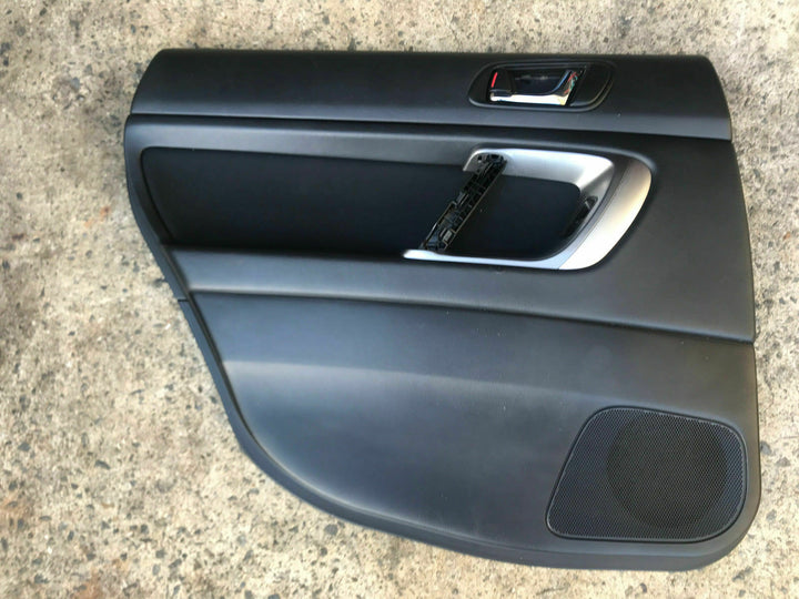 Subaru Liberty Outback 03 09 GEN 4 H6 Left Rear Passenger Door Car Trim Panel