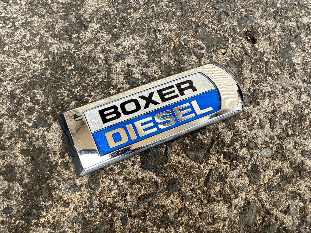 Subaru Forester Liberty Turbo Diesel 2016 Boxer Badge Logo Tailgate Decal Emblem