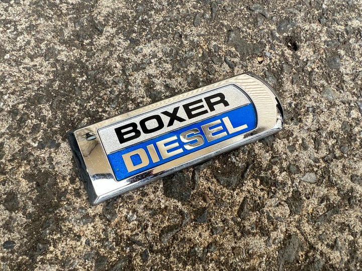 Subaru Forester Liberty Turbo Diesel 2016 Boxer Badge Logo Tailgate Decal Emblem