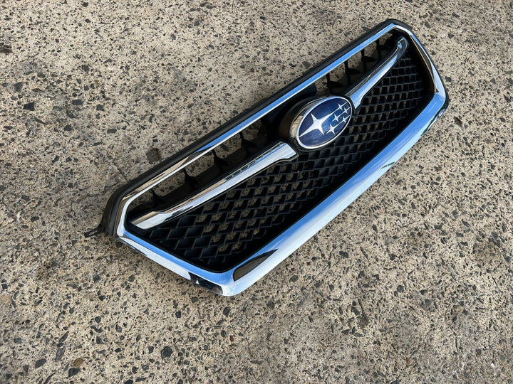 Subaru Impreza GJ 15 - 16 Front Chrome Radiator Grille Grill Badge GENUINE OEM