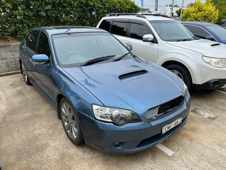 Subaru Liberty GT 03 - 06 Front Bumper Bar Tow Hook Cover Trim Blue 33A Genuine