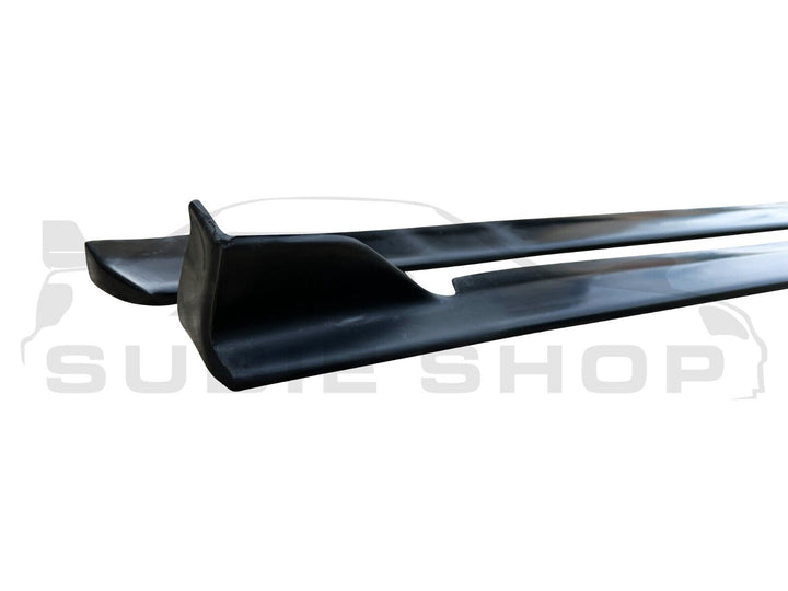 JDM PP STi Side Skirt Extensions Splitters For 08 - 14 Subaru Impreza RS WRX STi