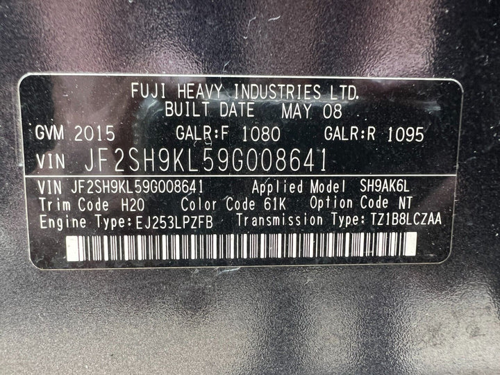 Subaru Forester SH 2008 -2010 MAF MAP Mass Air Flow Air Oxygen Sensor 22680AA380