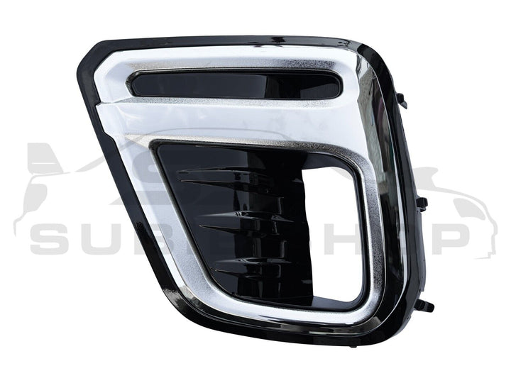 Front Bumper Bar Chrome Fog Light Cover For 18 - 21 Subaru Forester SK Left LH