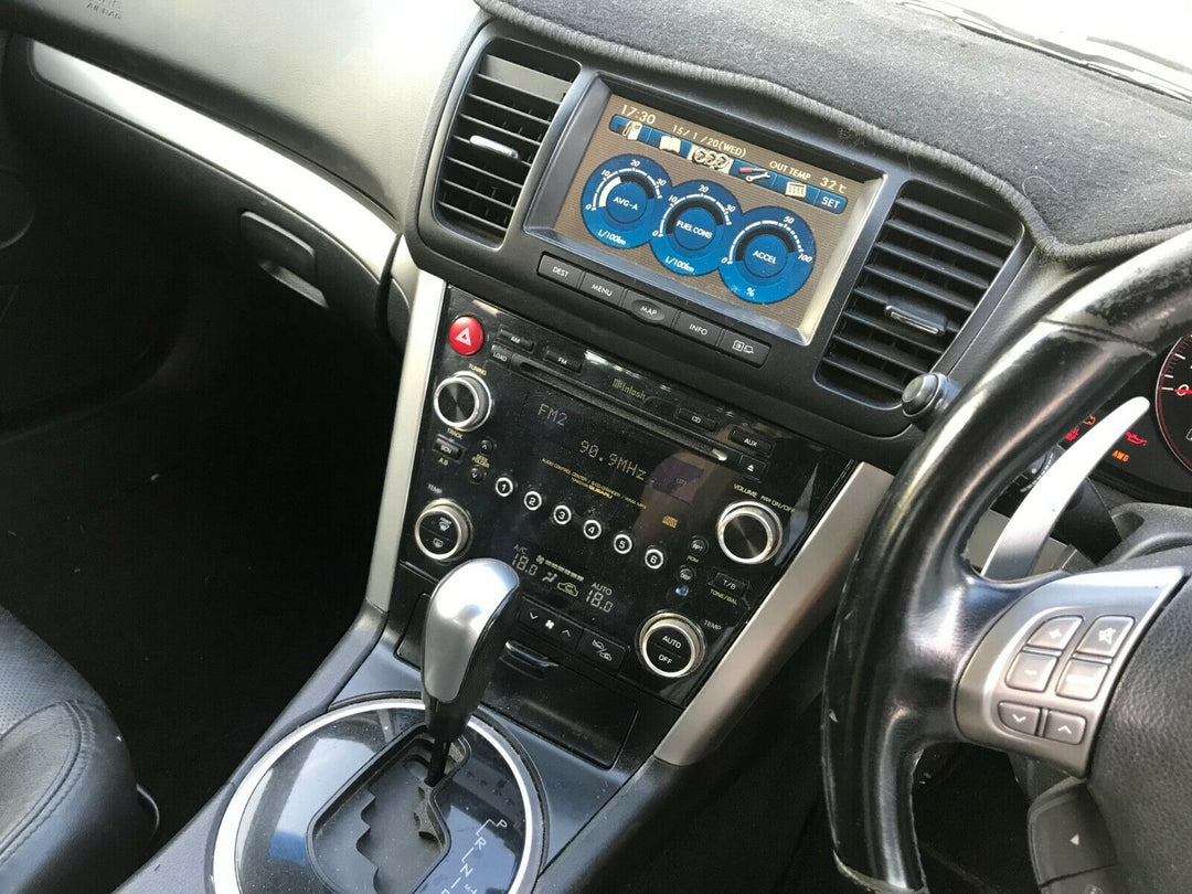 Subaru Liberty GT Spec B Series 2 06 09 McIntosh Stereo Head Unit Fascia Climate