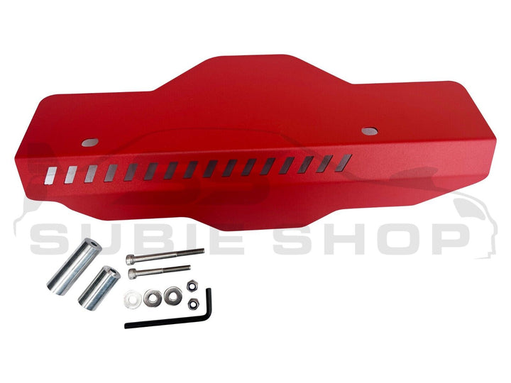Powder Coated Aluminum Accessory Belt Pulley Cover Guard For Subaru Impreza WRX