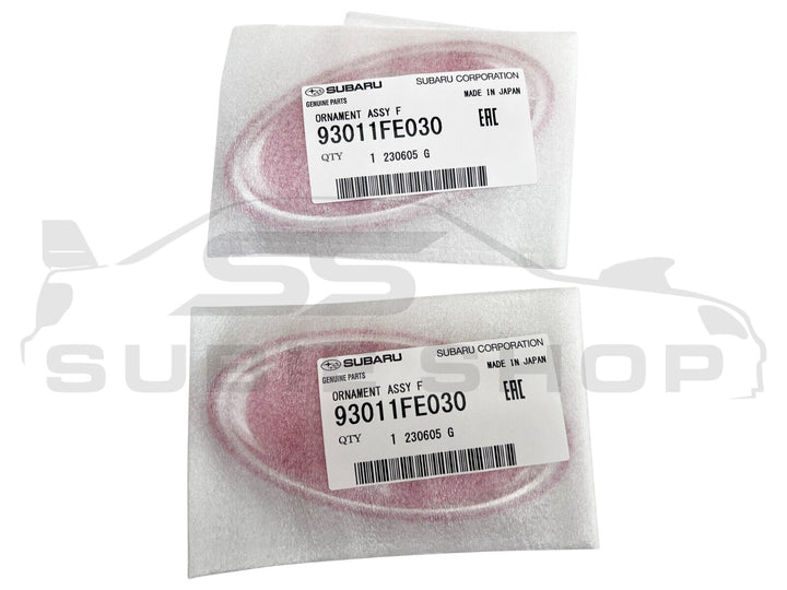 NEW OEM Genuine JDM Subaru Impreza WRX STI 02-07 Pink Front Grille Badge Emblem