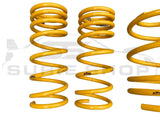 Set Front + Rear Lowered Coil King Springs For 03 - 09 Subaru Liberty GEN4 / GT
