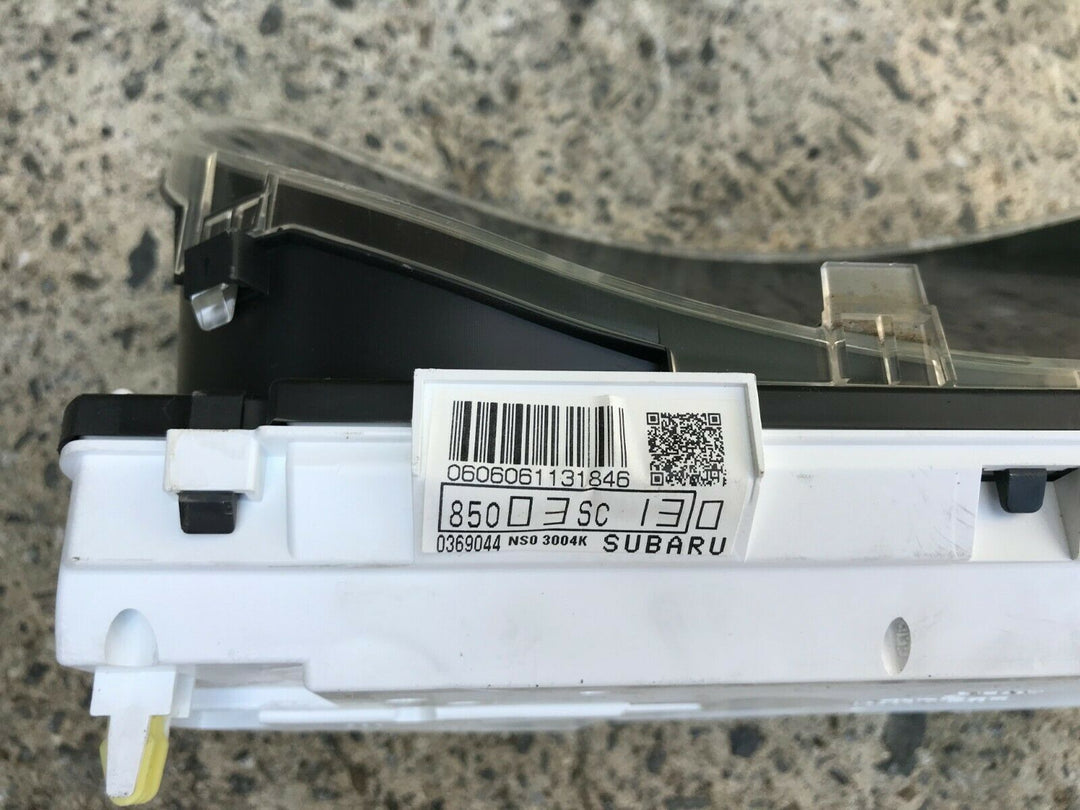 Subaru Forester Wagon SH XT Turbo 08 - 12 Dash Instrument Cluster Manual Speedo