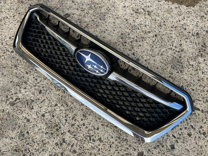 Subaru Impreza GJ 15 - 16 Front Chrome Radiator Grille Grill Badge GENUINE OEM