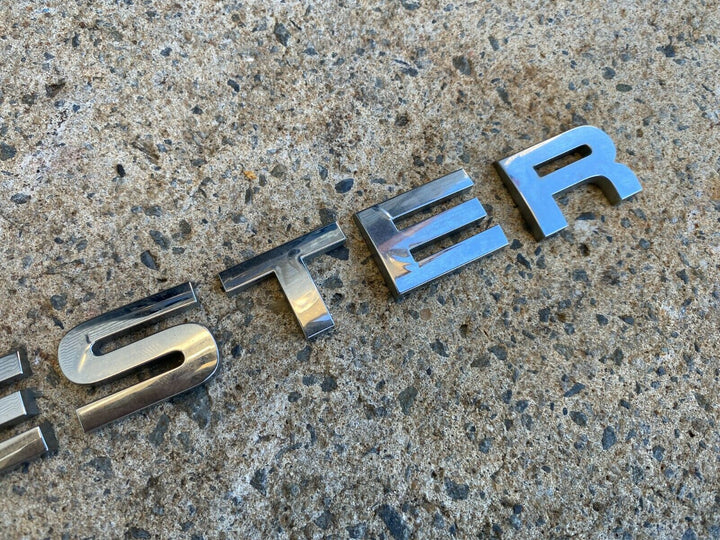 Subaru Forester 2008 -12 SH Rear Tailgate Chrome Badge Decal Letters Genuine AWD